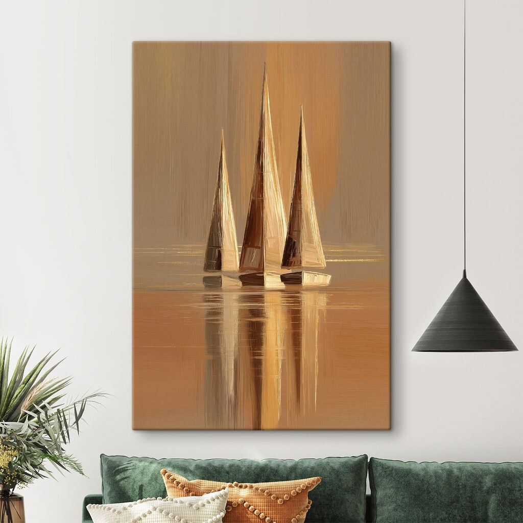 Sailboat in the water