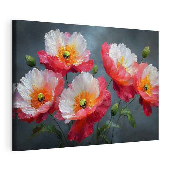 Tablouri Buchet de flori cu frunze (SKU: s49640) Tablouri Tablouri Buchet de flori cu frunze (SKU: s49640)