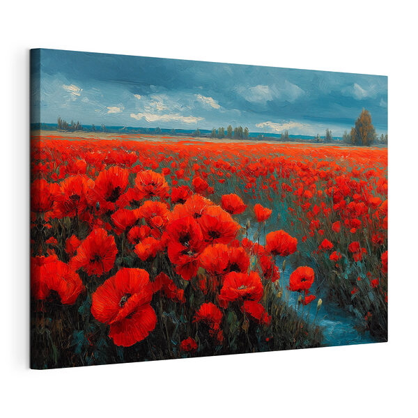 Tablouri Câmp de flori roșii (SKU: s49631) Tablouri Tablouri Câmp de flori roșii (SKU: s49631)