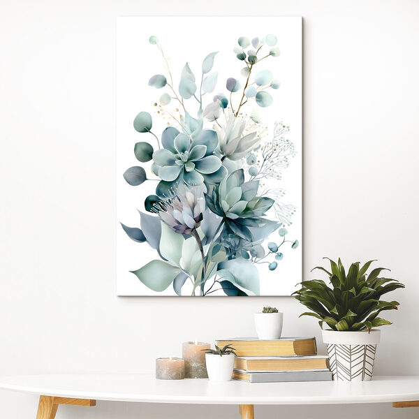 Tablouri - O compoziție botanică armonioasă, în nuanțe delicate (SKU: s49426) Tablouri Tablouri - O compoziție botanică armonioasă, în nuanțe delicate (SKU: s49426)