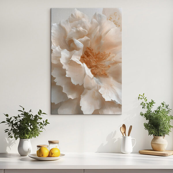 Tablouri O floare delicată în nuanțe delicate (SKU: s49441) Tablouri Tablouri O floare delicată în nuanțe delicate (SKU: s49441)