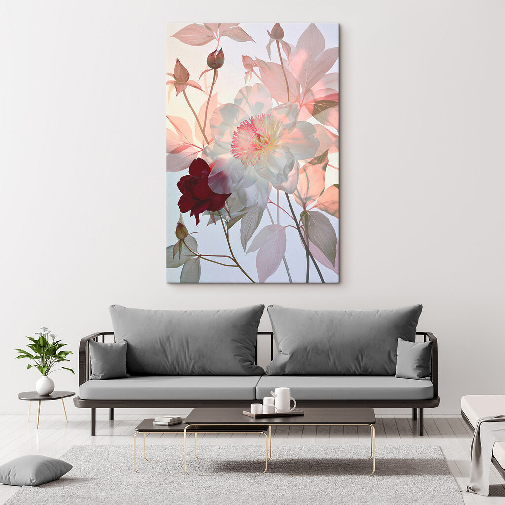 Delicate blooms with soft colors
