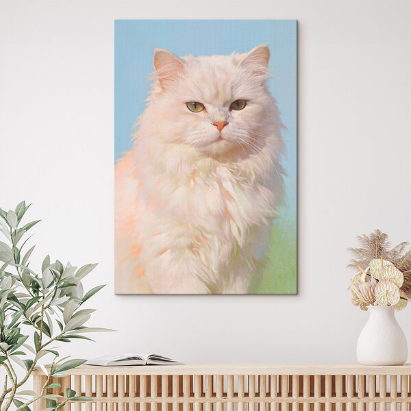 Tablouri Pisică albă cu ochi verzi (SKU: s49351) Tablouri Tablouri Pisică albă cu ochi verzi (SKU: s49351)