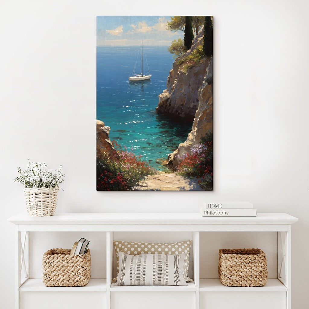 Sailboat in the water