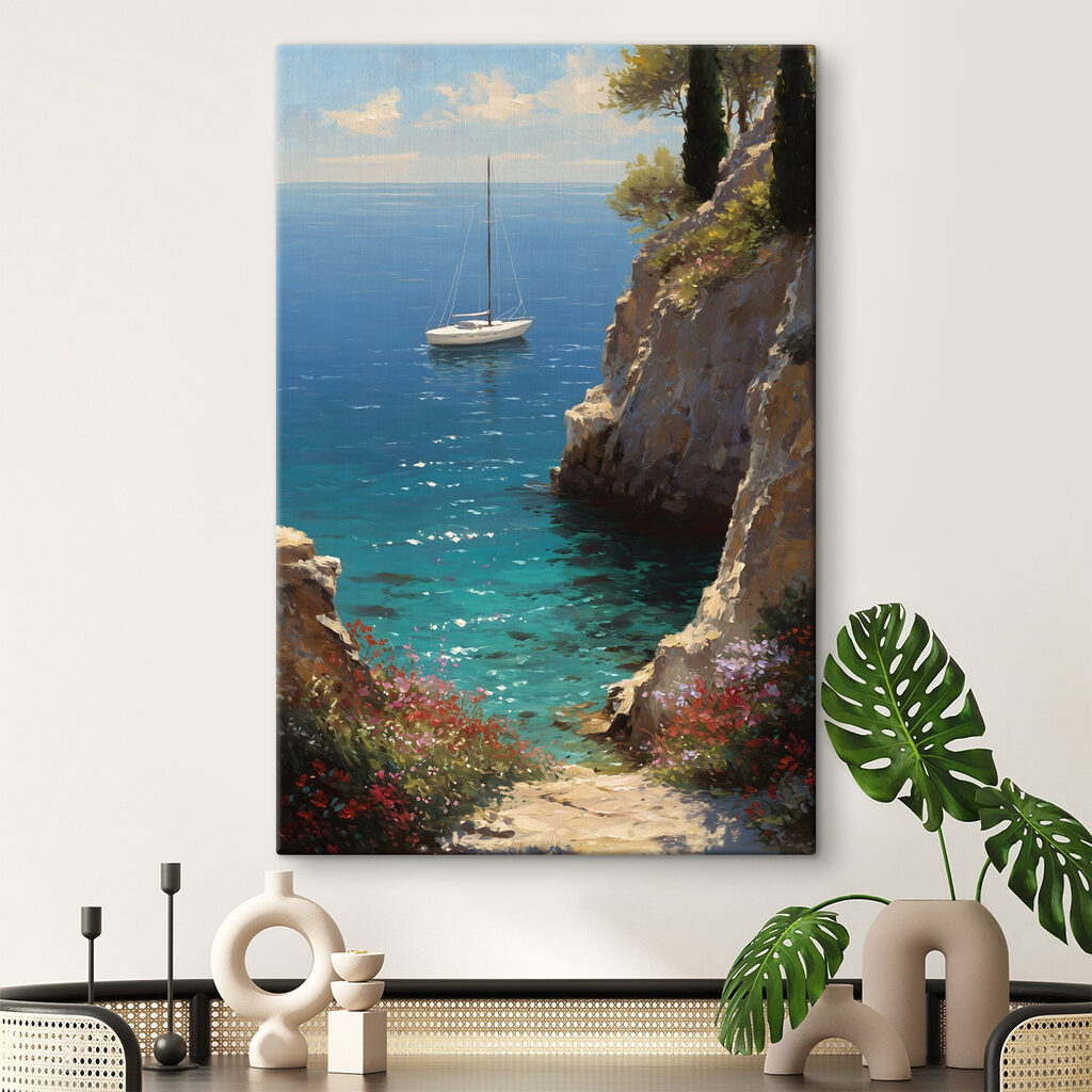 Sailboat in the water