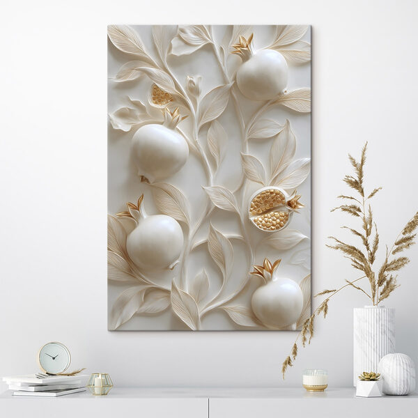 Tablouri Decor elegant cu motive de rodie (SKU: s49238) Tablouri Tablouri Decor elegant cu motive de rodie (SKU: s49238)