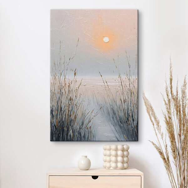 Tablouri Tablouri Soarele deasupra unui lac (SKU: s49236)