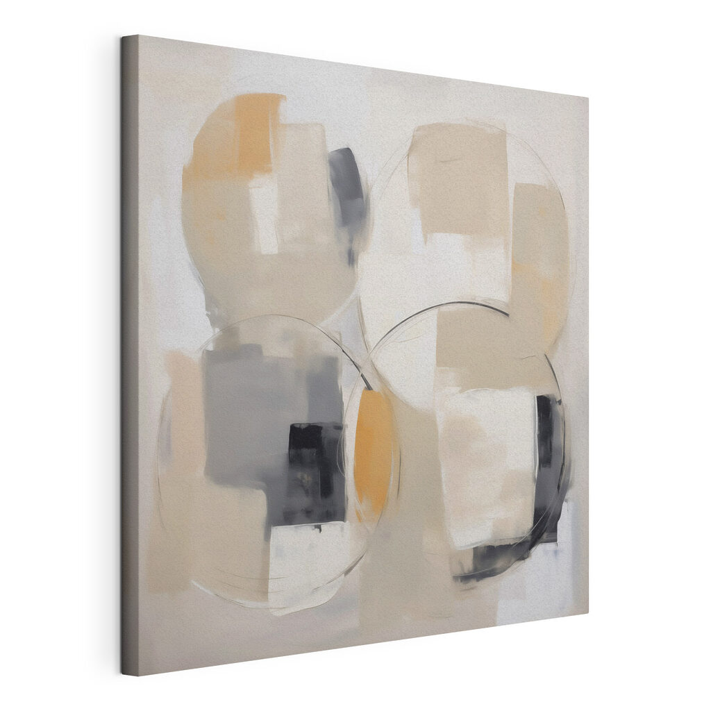 Painting of circles and circles