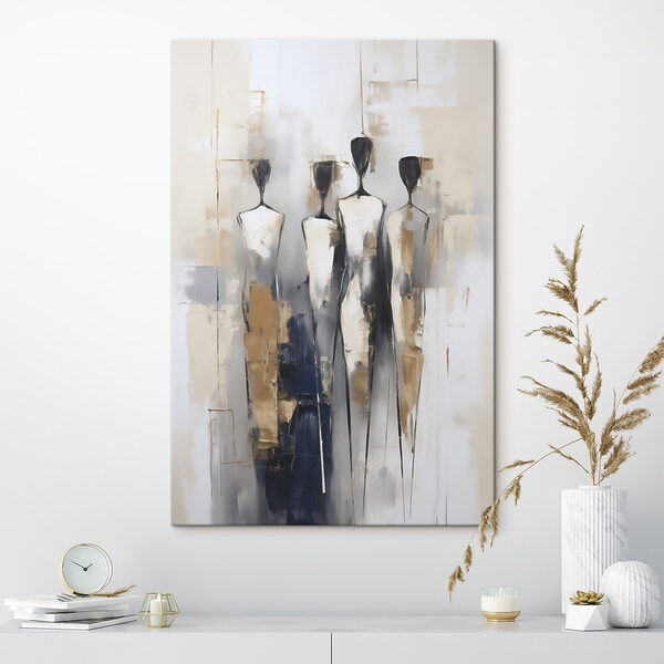Painting of a group of people