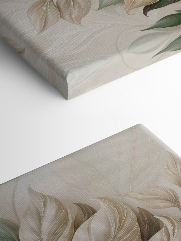 Elegant foliage in soft hues