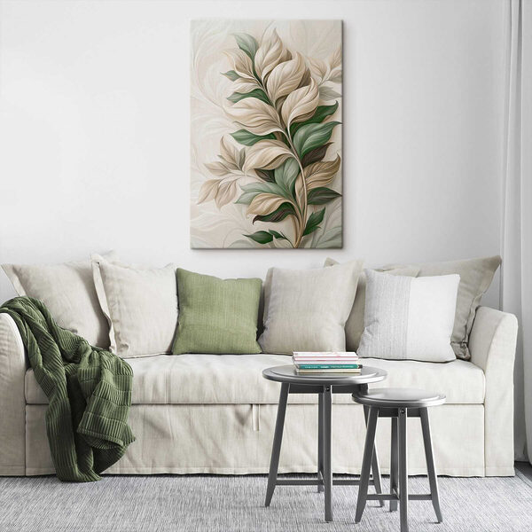 Elegant foliage in soft hues