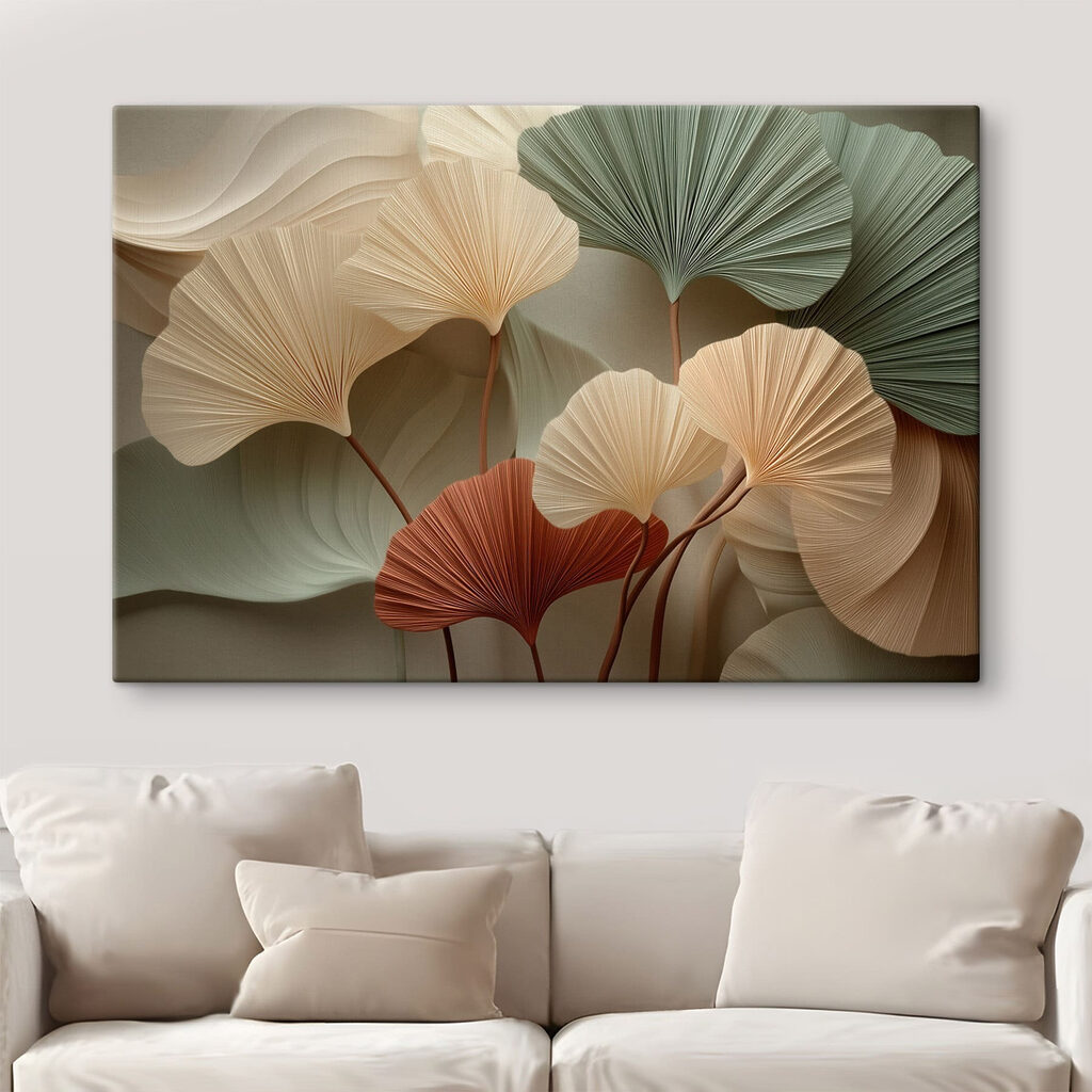 Group of leaves with a white background Group of leaves with a white background
