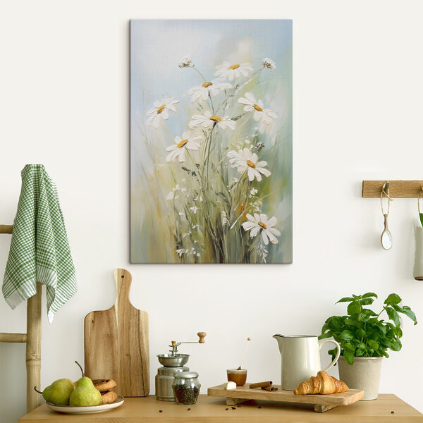 Tablouri Tablou cu flori albe (SKU: s49067) Tablouri Tablouri Tablou cu flori albe (SKU: s49067)