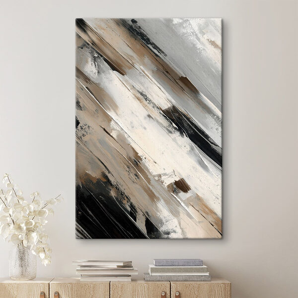 Tablouri Trăsături abstracte în culori pământii (SKU: s49112) Tablouri Tablouri Trăsături abstracte în culori pământii (SKU: s49112)
