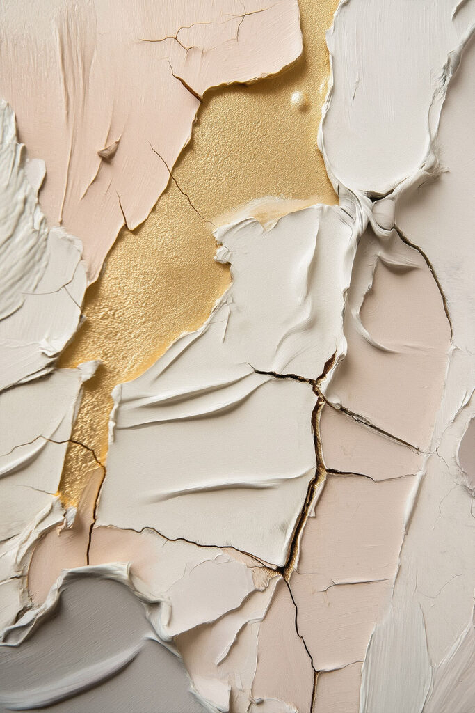 Abstract textures in soft hues