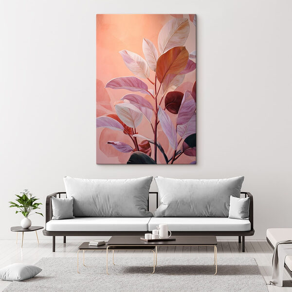 Tablouri Plantă cu frunze colorate (SKU: s49038) Tablouri Tablouri Plantă cu frunze colorate (SKU: s49038)