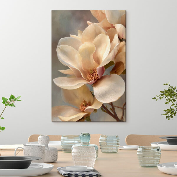 Tablouri Tablouri Flori delicate în nuanțe delicate (SKU: s49016)