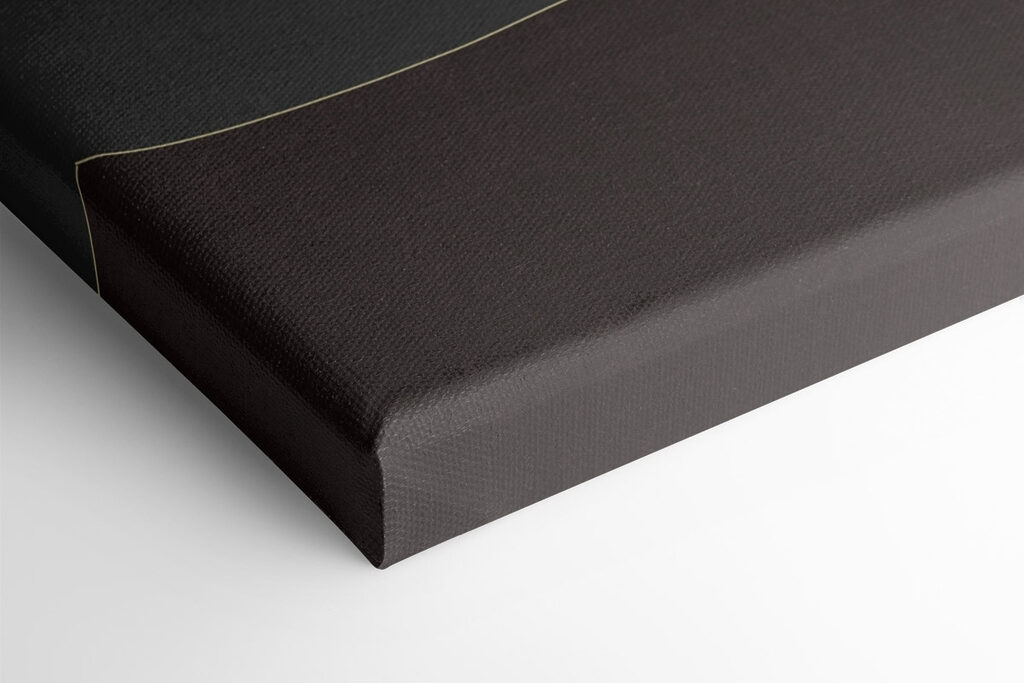 Black and grey background with a yellow line