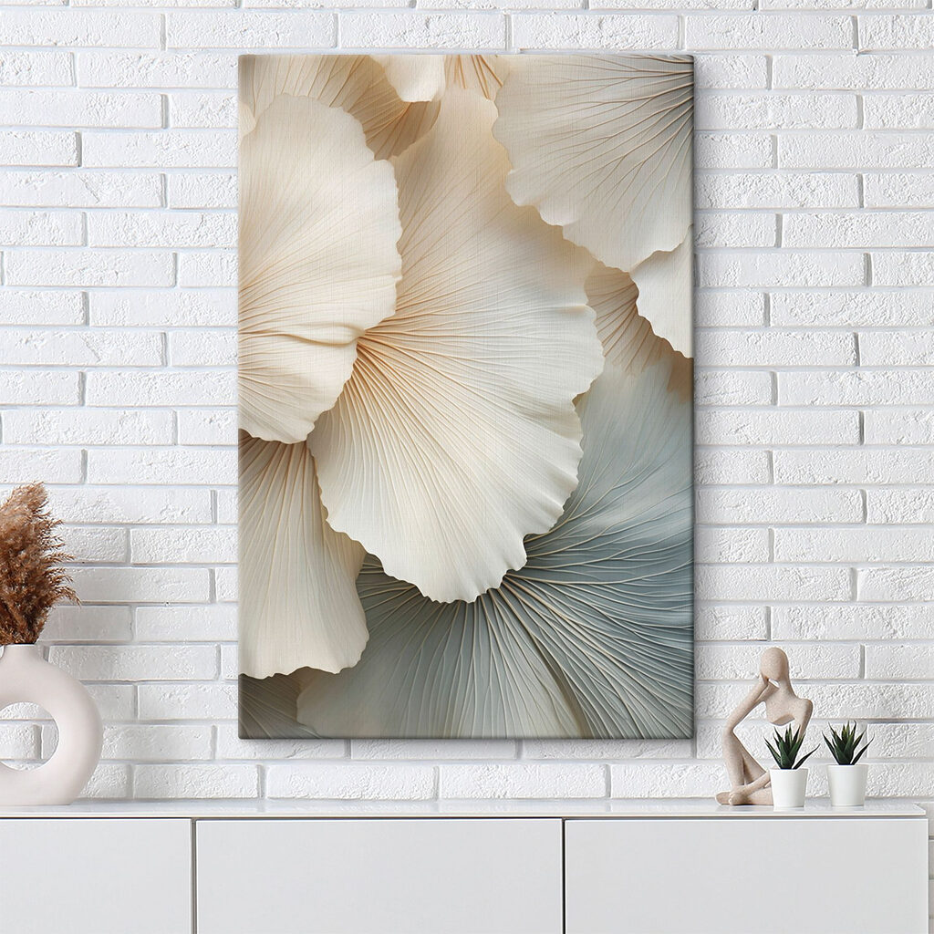 Delicate layers of soft petal forms Delicate layers of soft petal forms