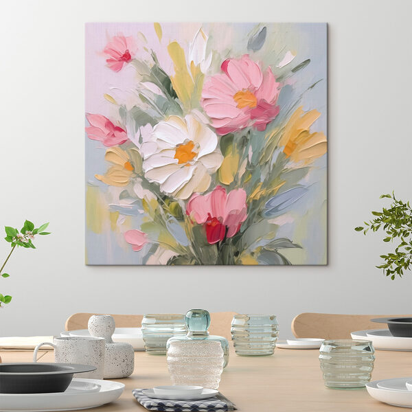 Tablouri Tablou cu flori într-o vază (SKU: s48317) Tablouri Tablouri Tablou cu flori într-o vază (SKU: s48317)