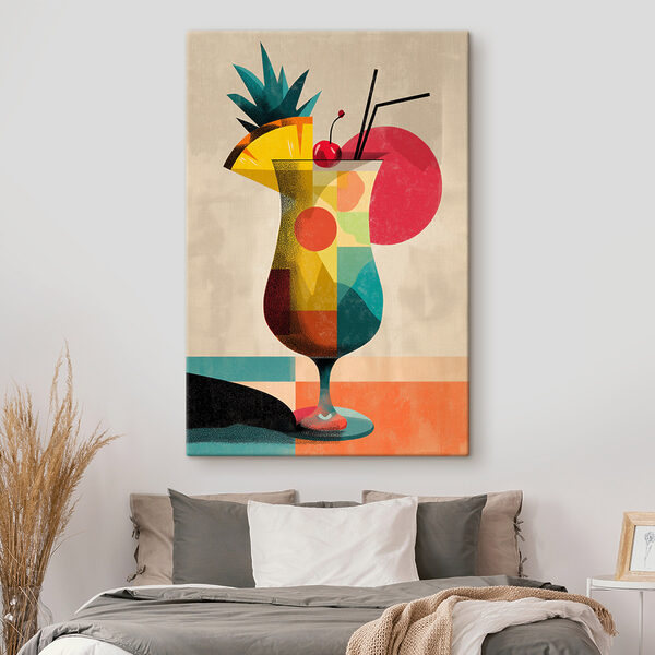 Tablouri Cocktail colorat cu fructe (SKU: s48471) Tablouri Tablouri Cocktail colorat cu fructe (SKU: s48471)