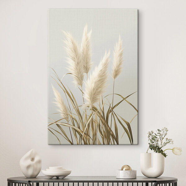Tablouri Tablouri Iarbă de pampas în nuanțe pastelate delicate (SKU: s48723)