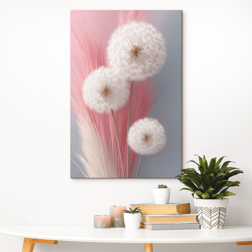 Group of white fluffy flowers Group of white fluffy flowers