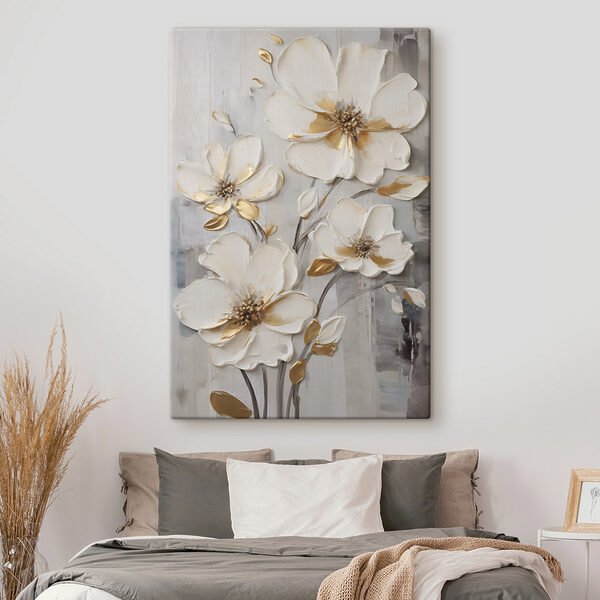 Delicate blooms in calming hues Delicate blooms in calming hues