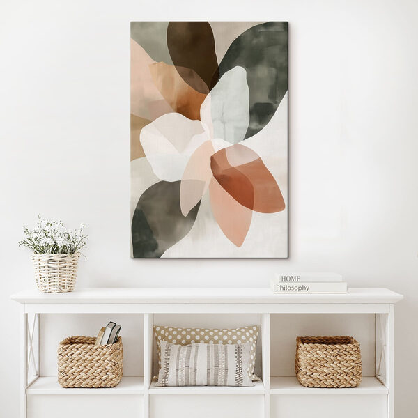 Tablouri Tablouri Nuanțele delicate se îmbină într-o armonie abstractă (SKU: s48714)