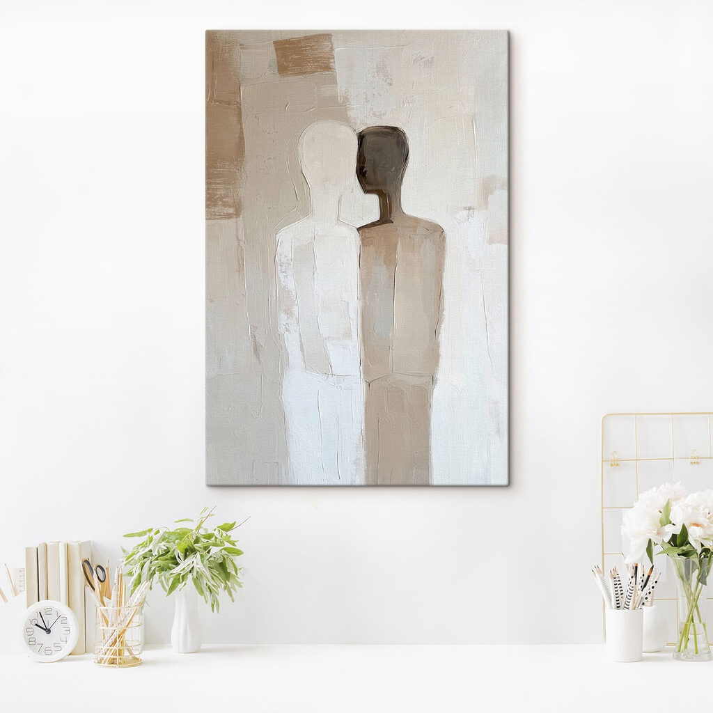 Painting of two people