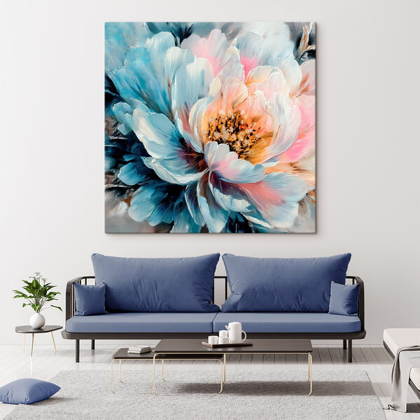 Tablouri Flori pline de viață, în nuanțe delicate de pastel (SKU: s48197) Tablouri Tablouri Flori pline de viață, în nuanțe delicate de pastel (SKU: s48197)