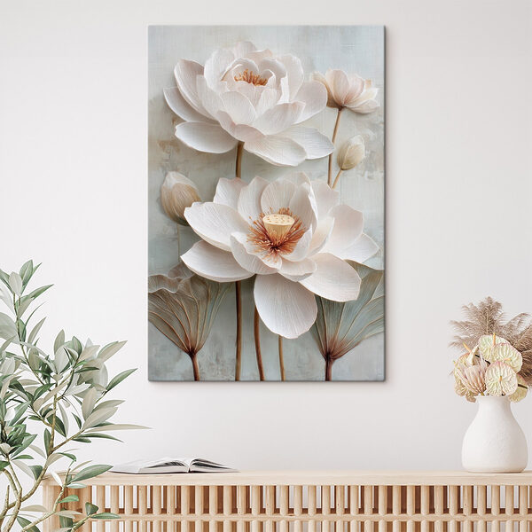Tablouri Flori delicate în nuanțe pastelate delicate (SKU: s48213) Tablouri Tablouri Flori delicate în nuanțe pastelate delicate (SKU: s48213)