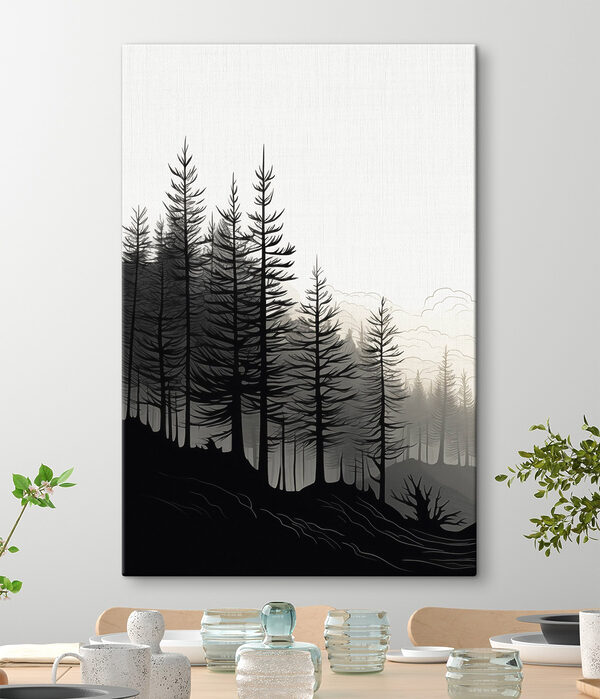 Tablouri Pădure cu copaci în fundal (SKU: s48573) Tablouri Tablouri Pădure cu copaci în fundal (SKU: s48573)