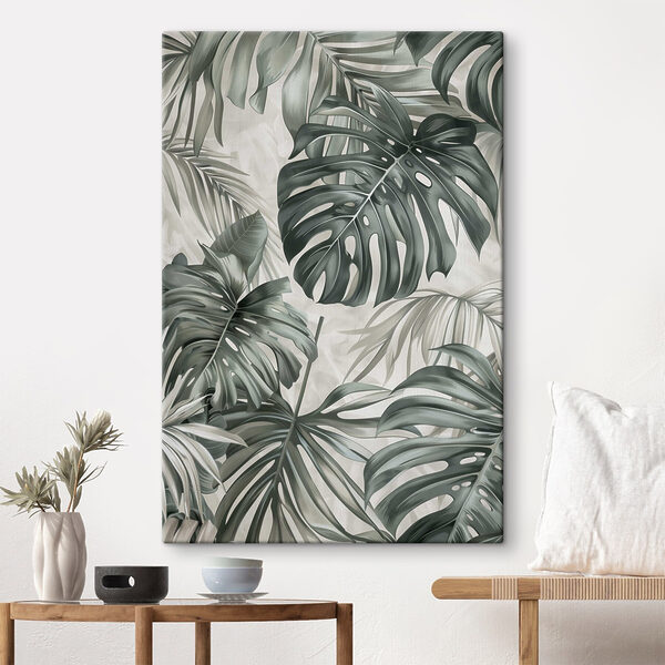 Tablouri Design cu frunziș tropical proaspăt (SKU: s48576) Tablouri Tablouri Design cu frunziș tropical proaspăt (SKU: s48576)