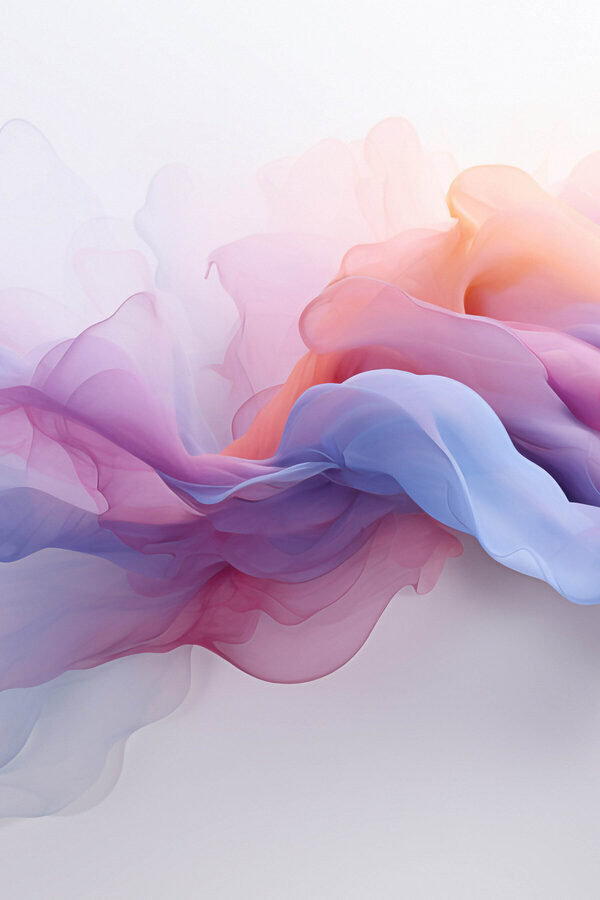 Colorful fabric in motion Colorful fabric in motion