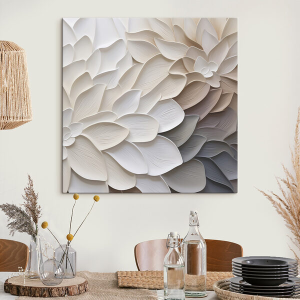 Tablouri Petale delicate, dispuse în straturi, în nuanțe delicate (SKU: s48677) Tablouri Tablouri Petale delicate, dispuse în straturi, în nuanțe delicate (SKU: s48677)