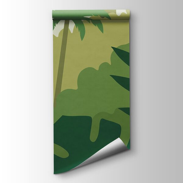 Cartoon of a forest
