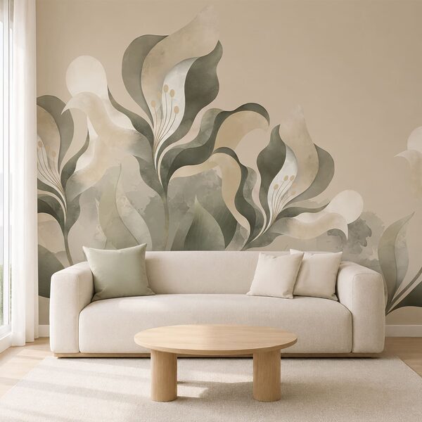 Motive florale delicate pe un fundal delicat Motive florale delicate pe un fundal delicat