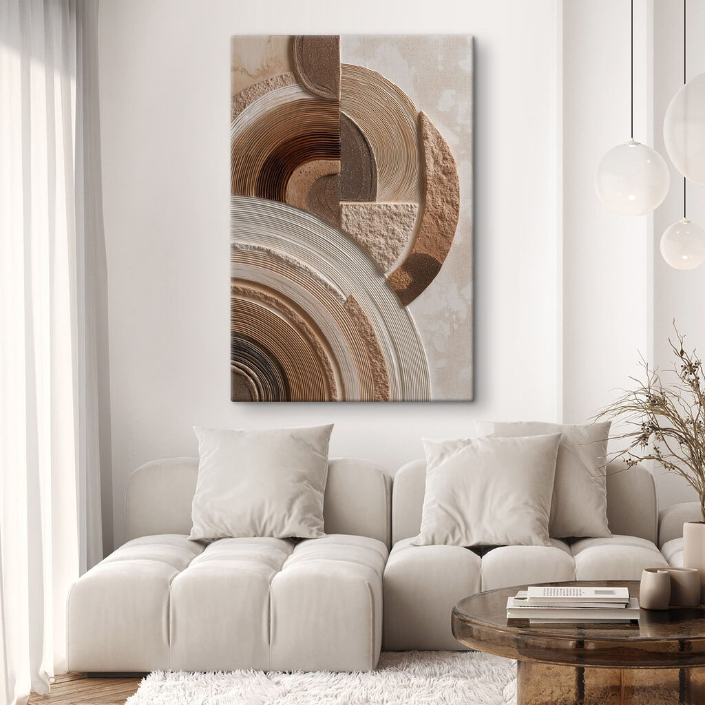 Organic shapes and patterns in harmony
