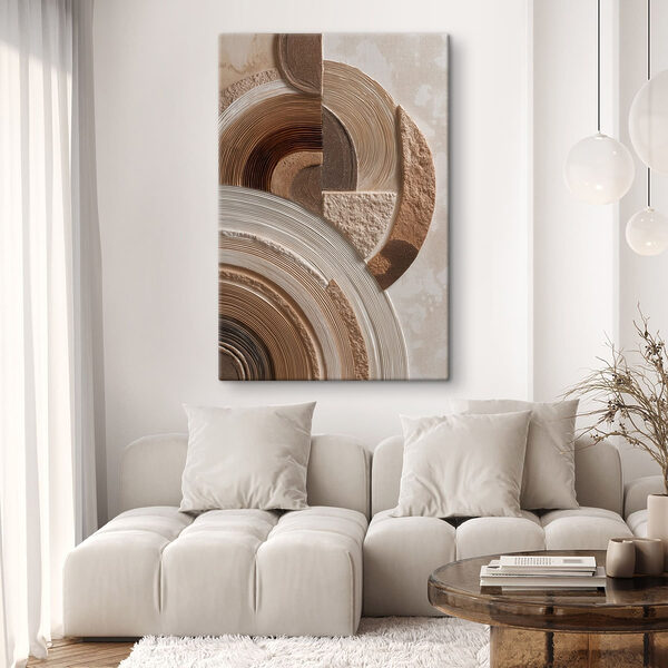 Organic shapes and patterns in harmony