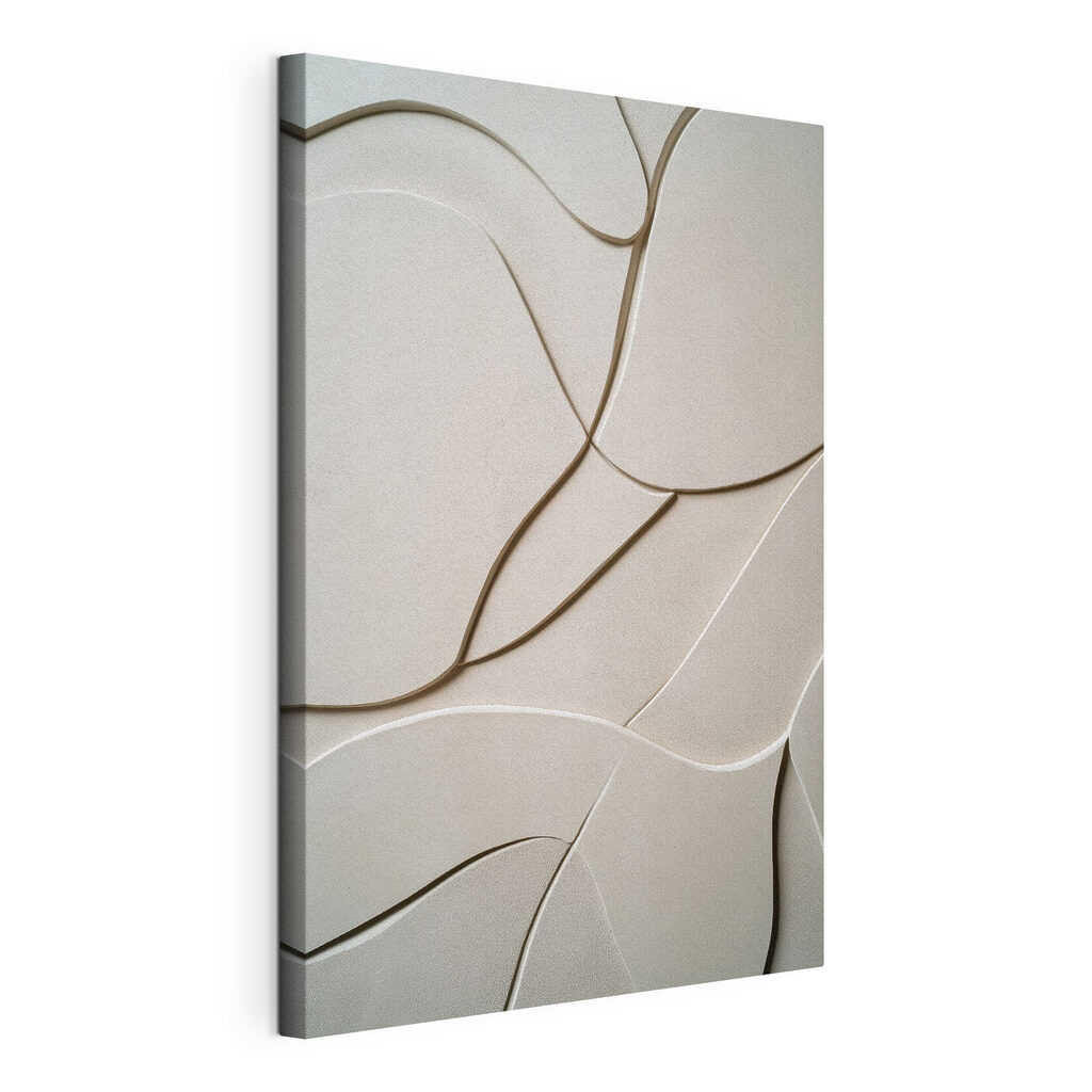 Flowing curves in soft tones Flowing curves in soft tones