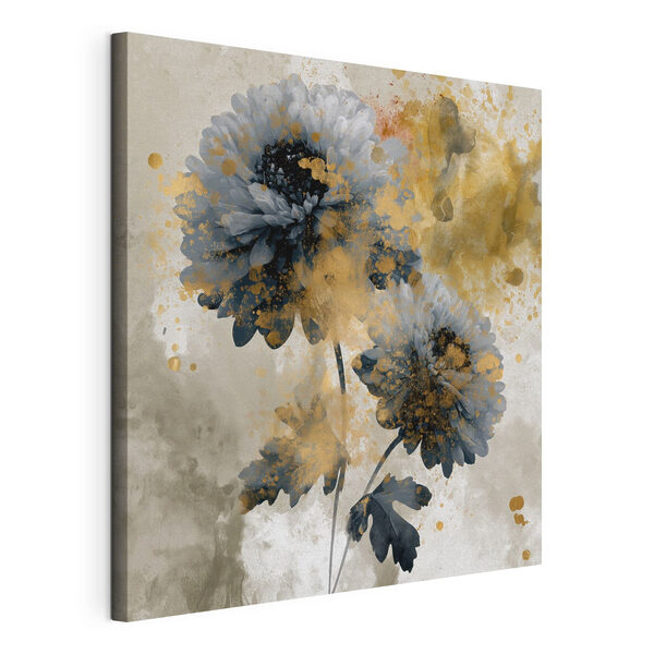 Tablouri - Un design floral elegant, cu nuanțe vii (SKU: s49693) Tablouri Tablouri - Un design floral elegant, cu nuanțe vii (SKU: s49693)