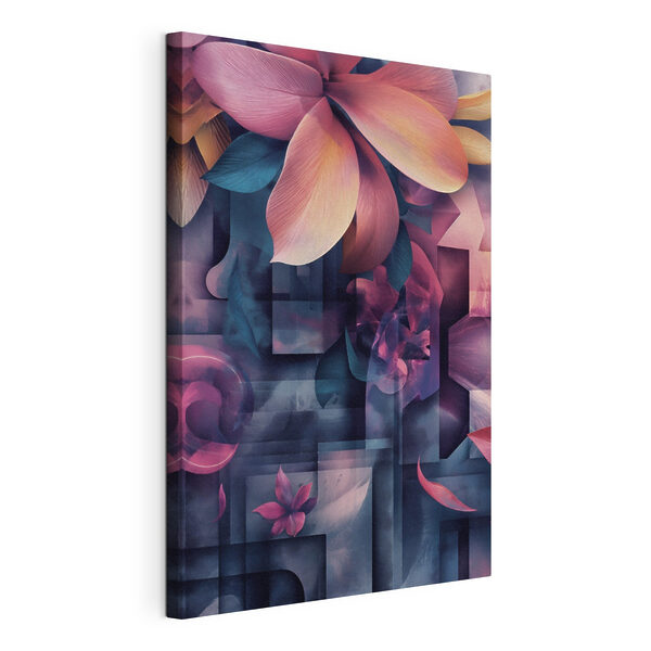 Tablouri Arta florală plină de culoare, cu o varietate de nuanțe (SKU: s49730) Tablouri Tablouri Arta florală plină de culoare, cu o varietate de nuanțe (SKU: s49730)