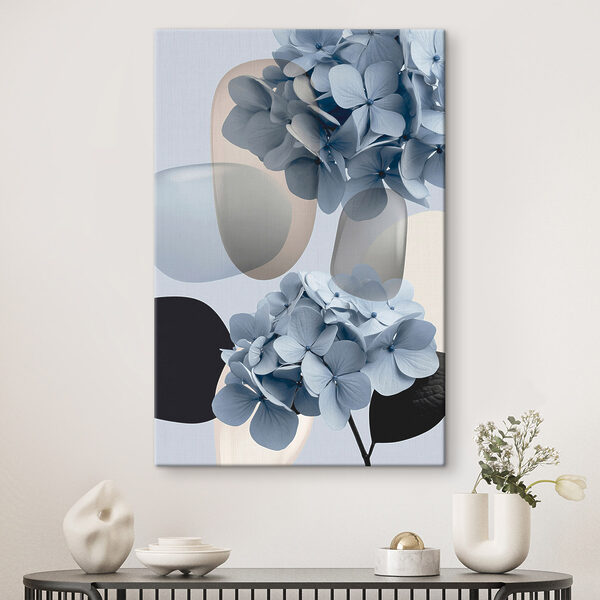 Group of blue flowers
