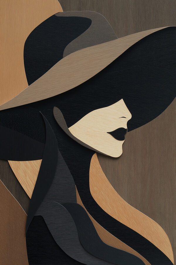 Woman with a hat