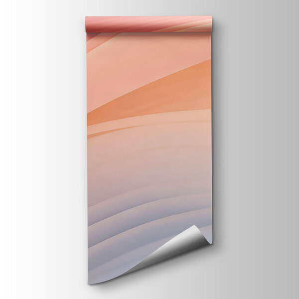 Soft Waves in Gentle Pastel Colors