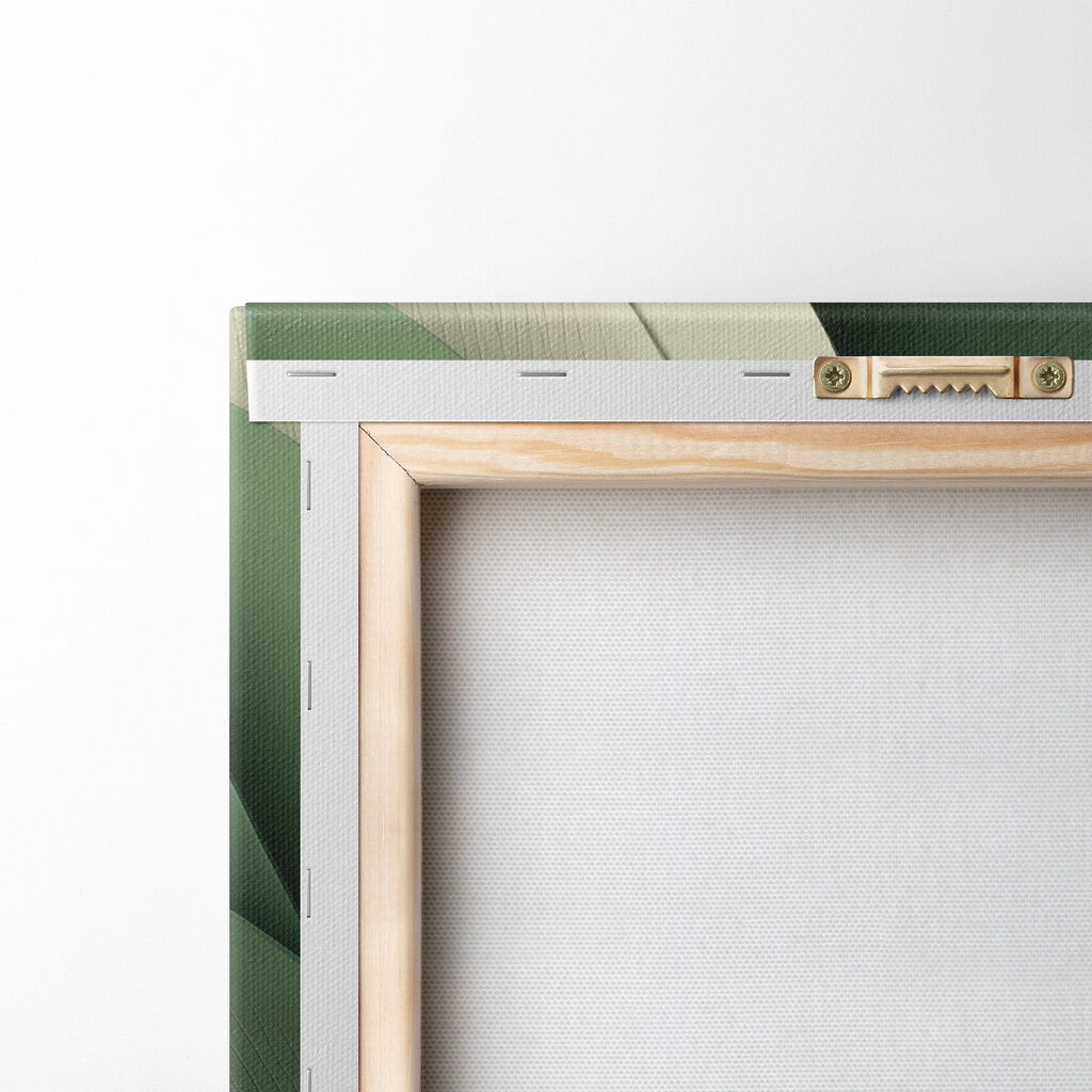 Nature's design in soothing greens