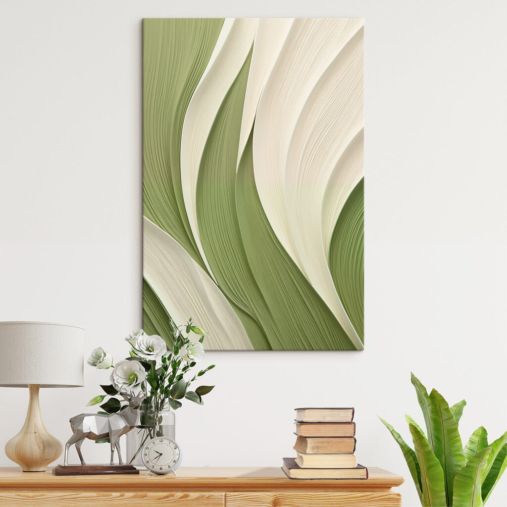 Flowing lines in soft colors Flowing lines in soft colors