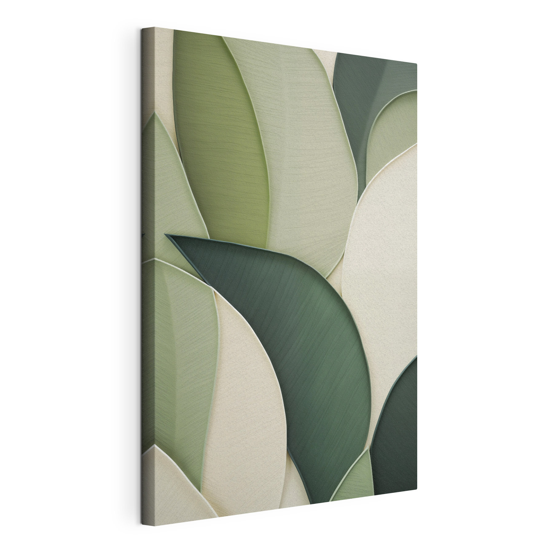 Nature-inspired layered leaf design