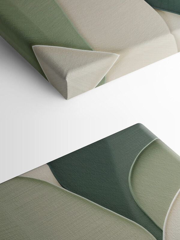 Nature-inspired layered leaf design